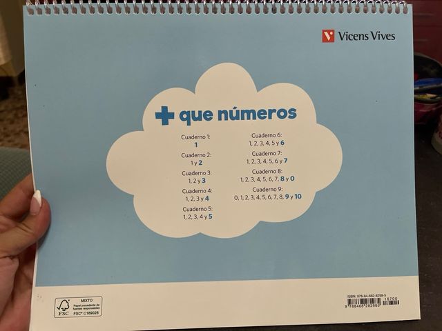 + QUE NÚMEROS CUADERNO 5