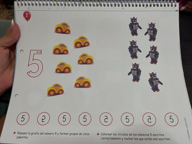 + QUE NÚMEROS CUADERNO 5