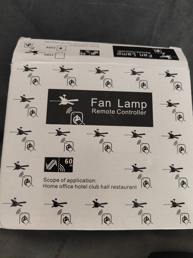 Control Remoto Ventilador - Lámpara