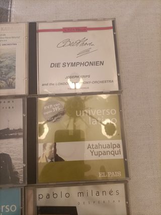 10 CDs - Clásica, Latino, Sting