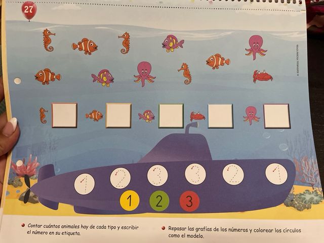 + QUE NUMEROS CUADERNO 3