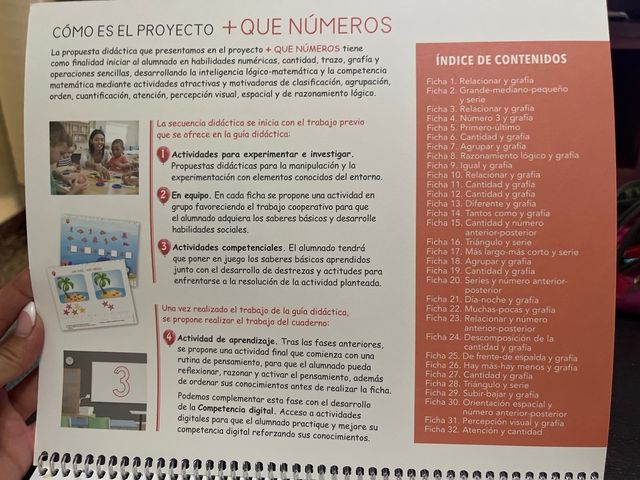 + QUE NUMEROS CUADERNO 3