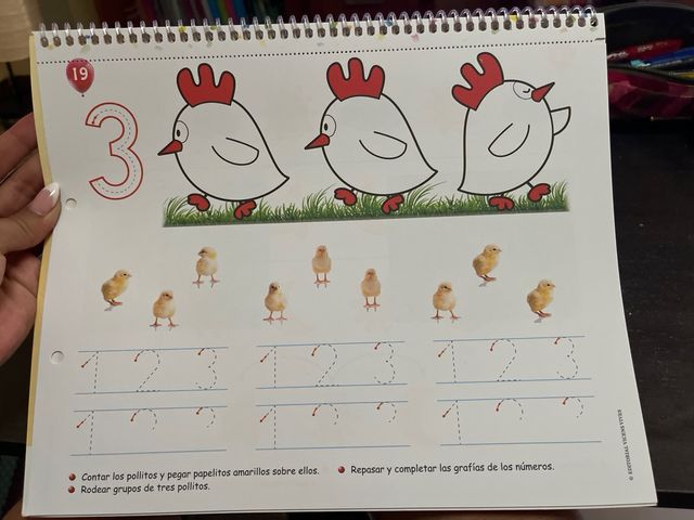 + QUE NUMEROS CUADERNO 3