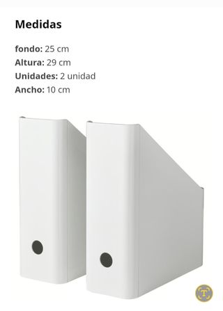 2 Archivadores IKEA KUGGIS