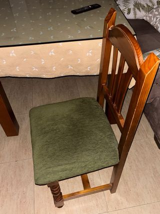 pack de 6 Sillas de madera de comedor