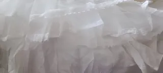 Vestido novia encaje blanco