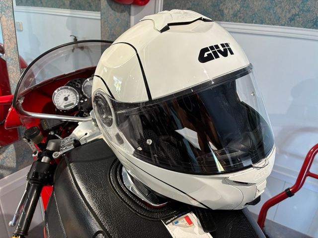 Casco Modular Blsnco Givi X21 Challenguer
