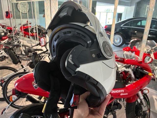 Casco Modular Blsnco Givi X21 Challenguer