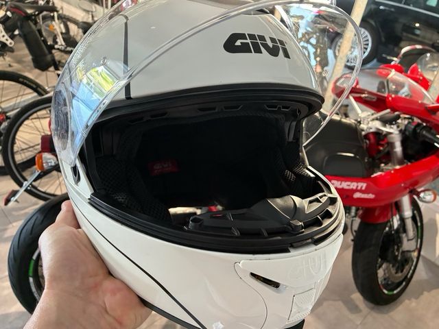 Casco Modular Blsnco Givi X21 Challenguer