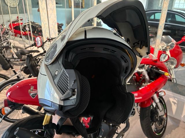 Casco Modular Blsnco Givi X21 Challenguer