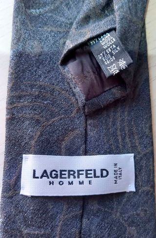 Corbata Lagerfeld y otras de regalo