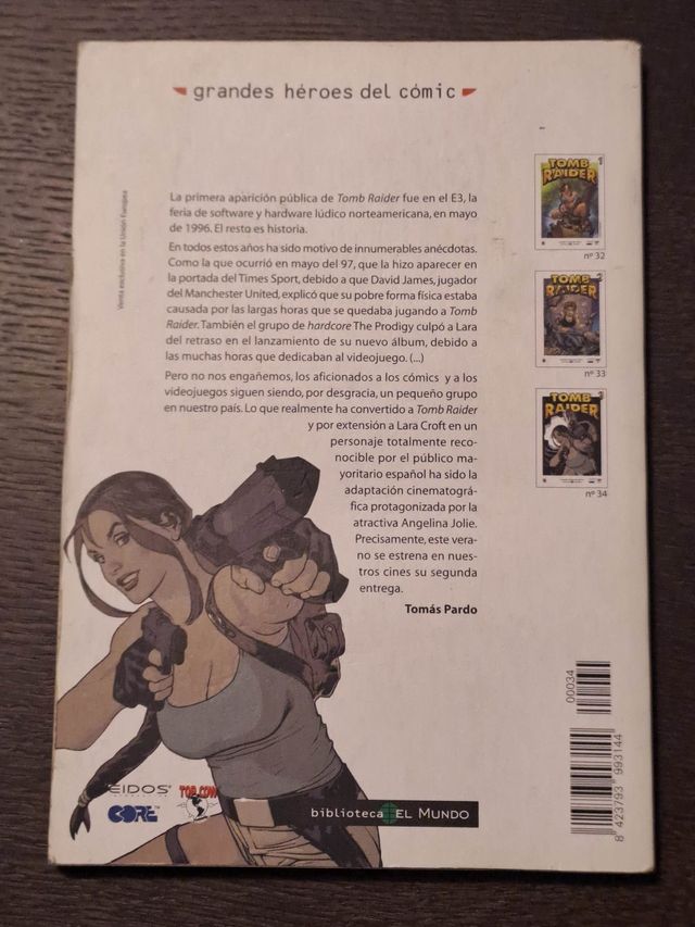 Biblioteca EL MUNDO TOMB RAIDER Serie limitada 3nu