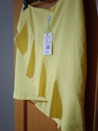 Falda amarilla Minueto - Talla L
