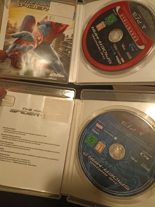 PS3 (PlayStation 3) - Amazing Spider-Man 1 & 2 