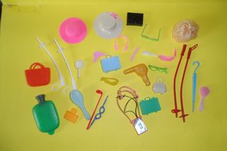 lotto accessori clone barbie vintage anni 80 Tanya