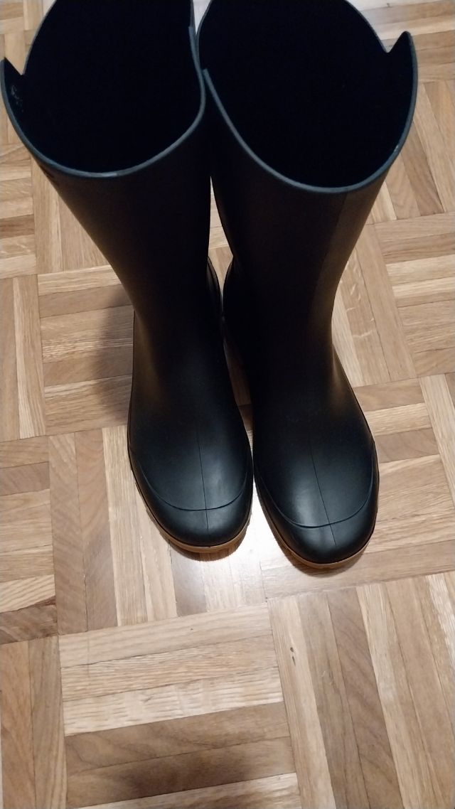 Botas agua lluvia negras