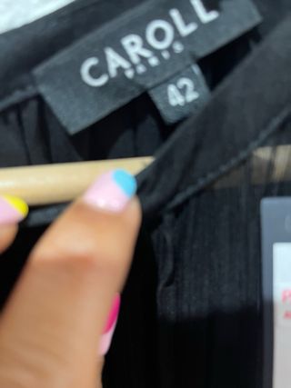 Vestido negro Carol - Fiesta