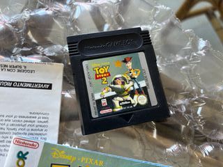 Toy Story 2 Game Boy Color PAL UK Manual Cartucho