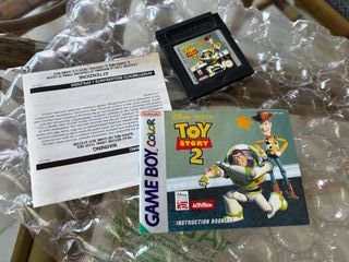 Toy Story 2 Game Boy Color PAL UK Manual Cartucho