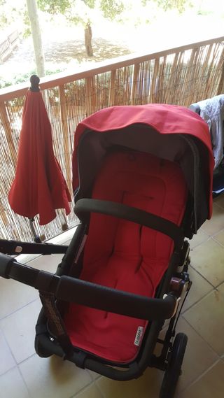 Bugaboo rojo - carrito bebé