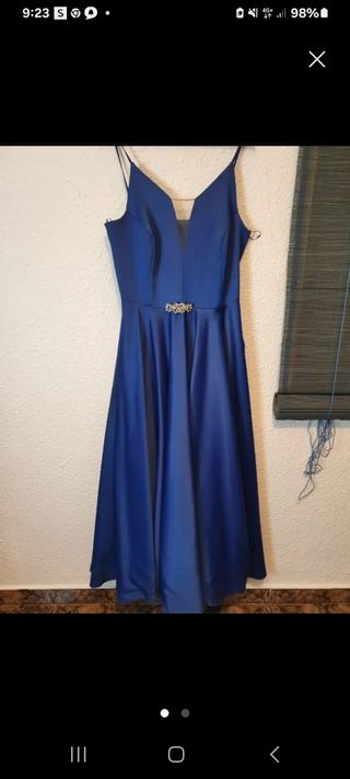 Vestido azul boda/bautizo