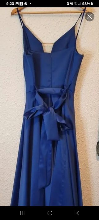 Vestido azul boda/bautizo