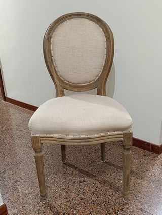 2 Sillas Comedor Estilo Luis XV y regalo otras 2 