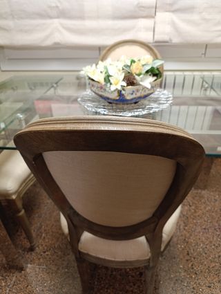 2 Sillas Comedor Estilo Luis XV y regalo otras 2 