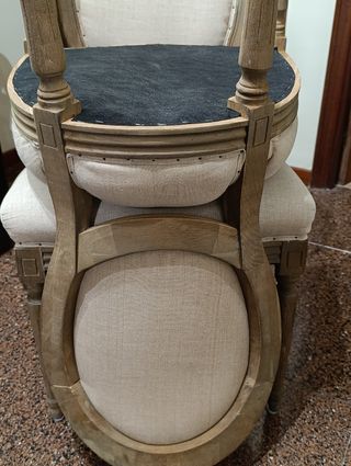 2 Sillas Comedor Estilo Luis XV y regalo otras 2 