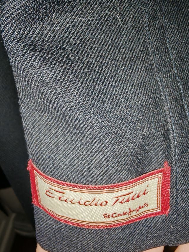 Gabardina Emidio Tucci Negra.