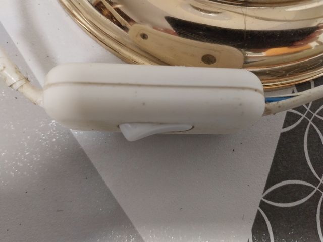 Juego de 2 lámparas de mesa cristal.