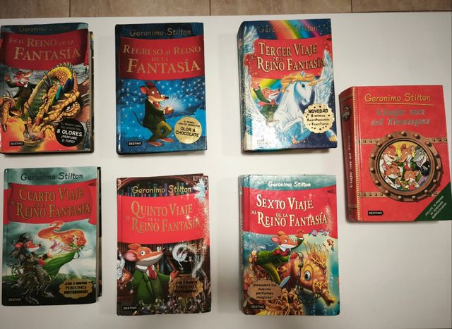 Libros Gerónimo Stilton ( precio por unidad)