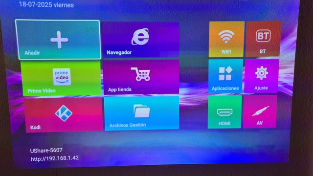 Proyector TENSWALL X1 1080p 4K