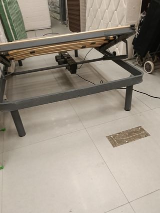 Cama articulada 105x180 gris