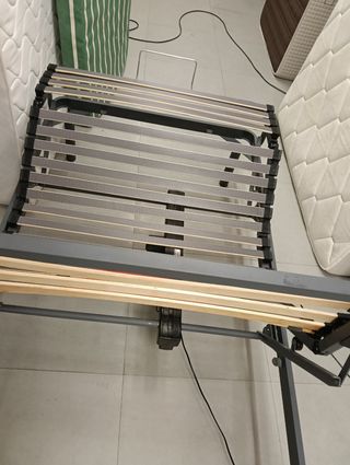 Cama articulada 105x180 gris