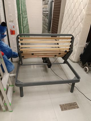 Cama articulada 105x180 gris