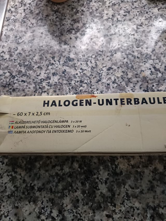 Focos halógenos empotrables x3 ikea