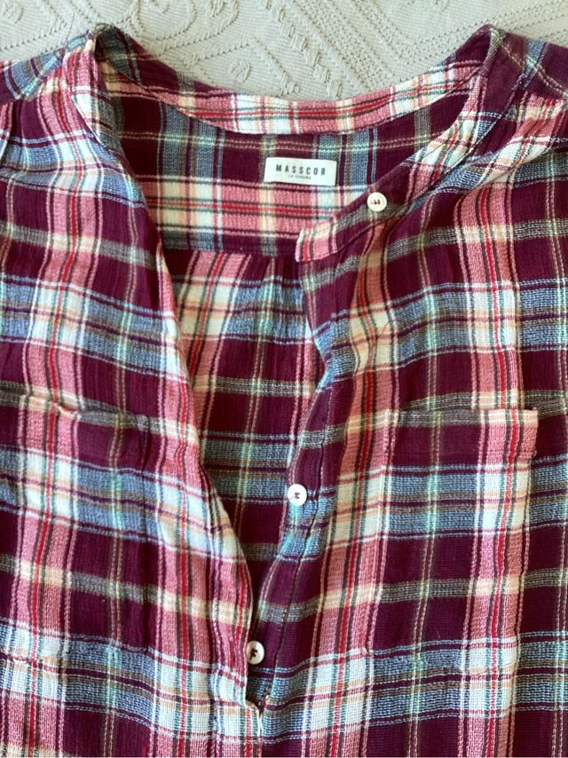 Mono corto escocés granate MASSCOB