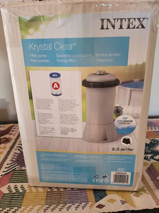 Bomba piscina INTEX 2006 l/h - Nueva