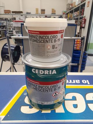 Barniz Intumescente Cedria B-19 , incoloro
