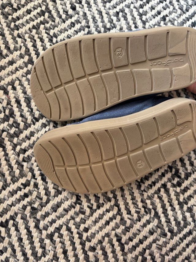 Zapatos Bar3foot niño, talla 34