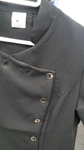 Casaca negra cocinero