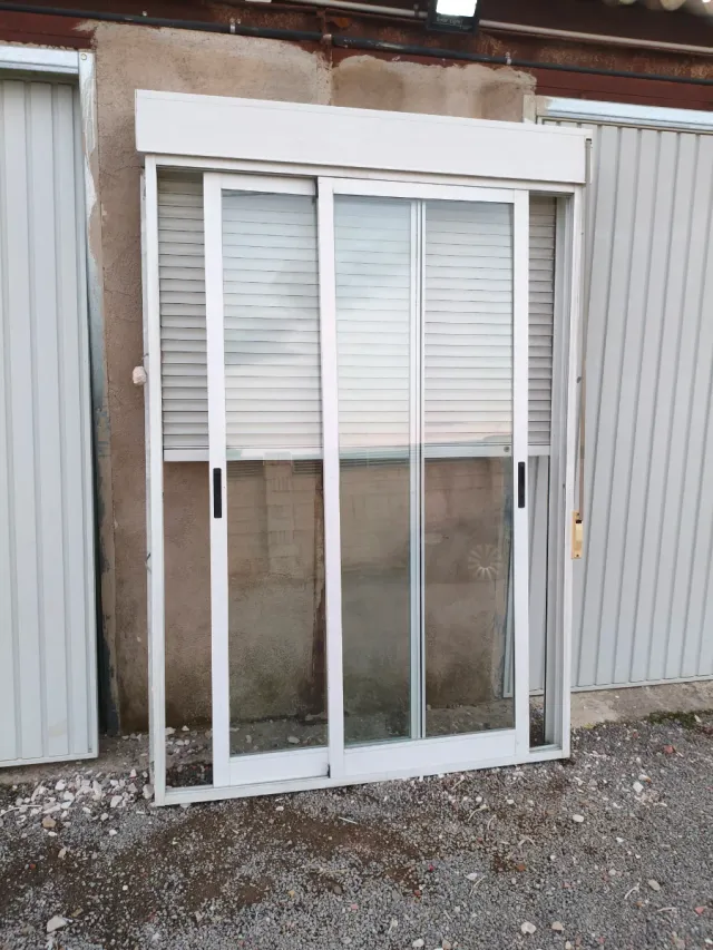 2 balconeras aluminio