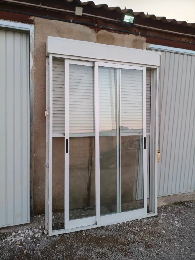 2 balconeras aluminio