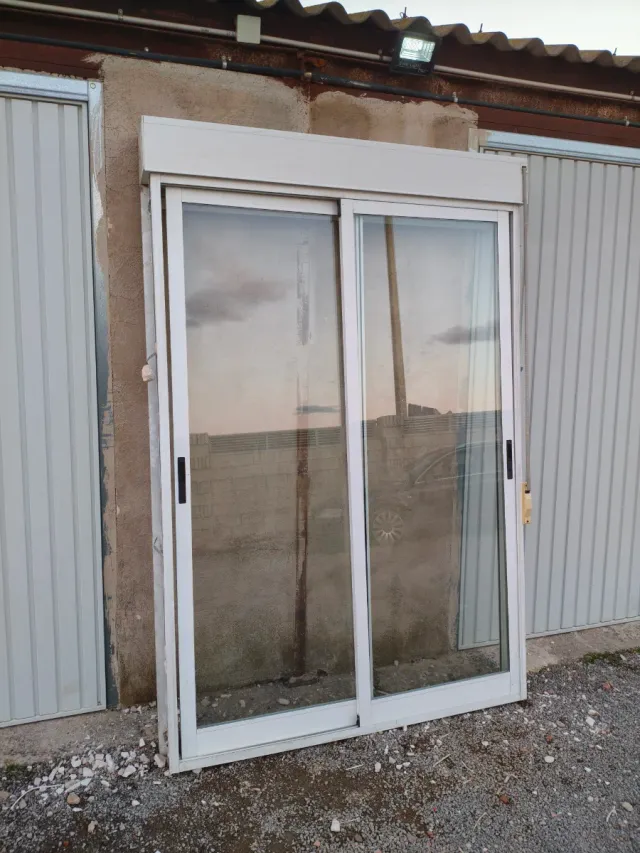2 balconeras aluminio