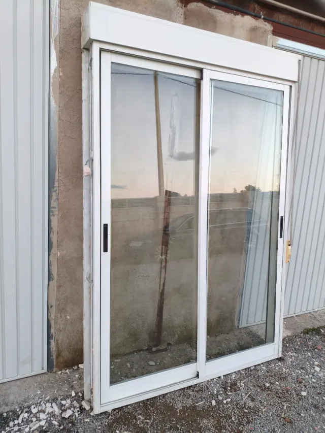 2 balconeras aluminio