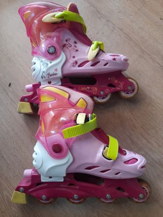 Patines Barbie niña - Ajustables