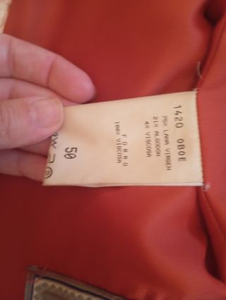 Abrigo ARTEIN - Talla 50