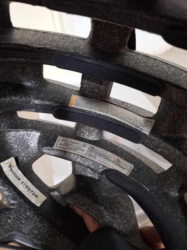 Casco bici POC Octal negro