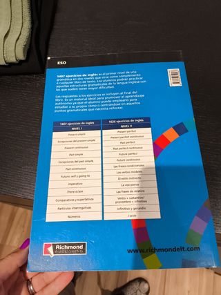 GRAMATICA 1407 EJERCICIOS DE INGLES 1